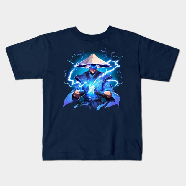 raiden Kids T-Shirt by skatermoment